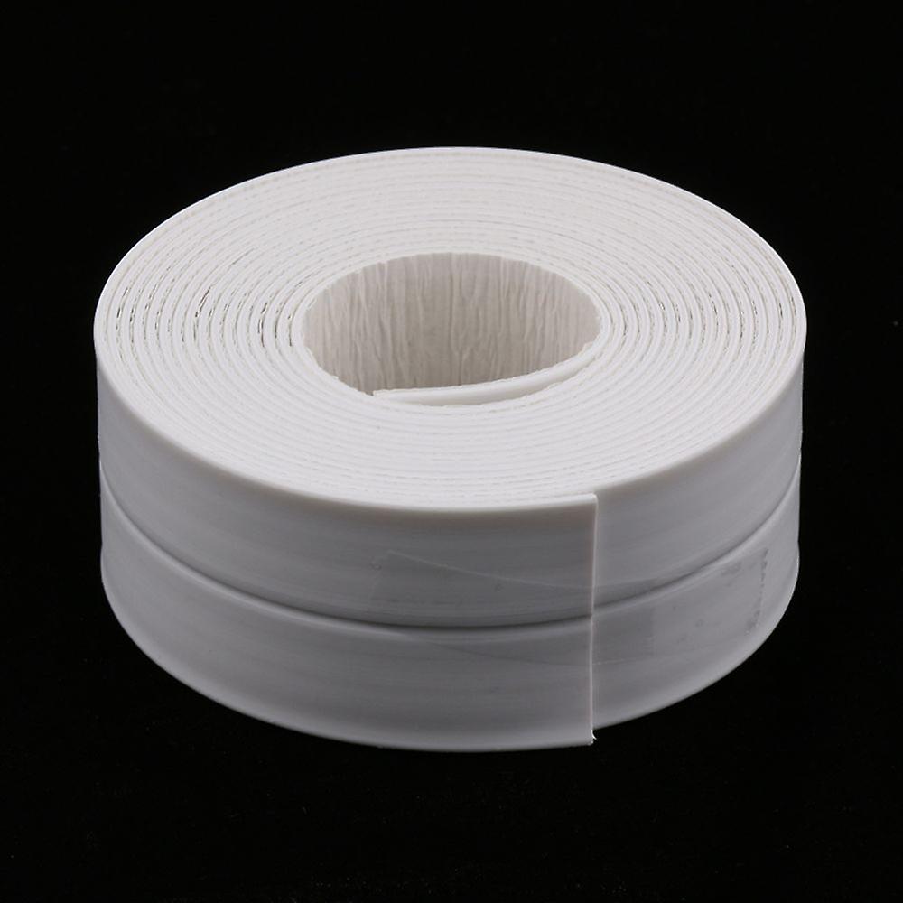 3.3m Kitchen Bathroom Mildew Proof Wall Joint Sealing Strip White