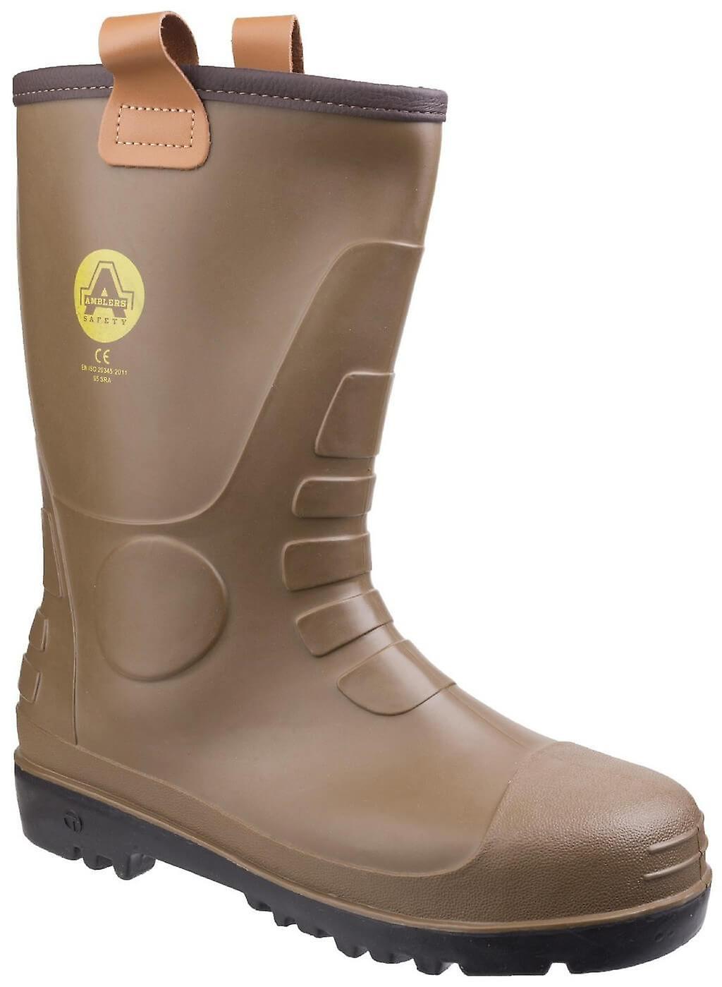 Amblers Fs95 Waterproof Pvc Safety Rigger Boots Womens