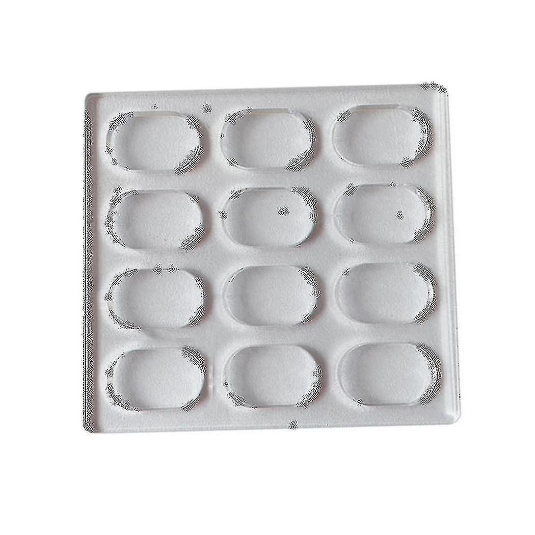 Clear Polycarbonate Dacquoise Cake Mold Oval Dakovaz Macaron Mould Cake Decorating Tool Bakeware