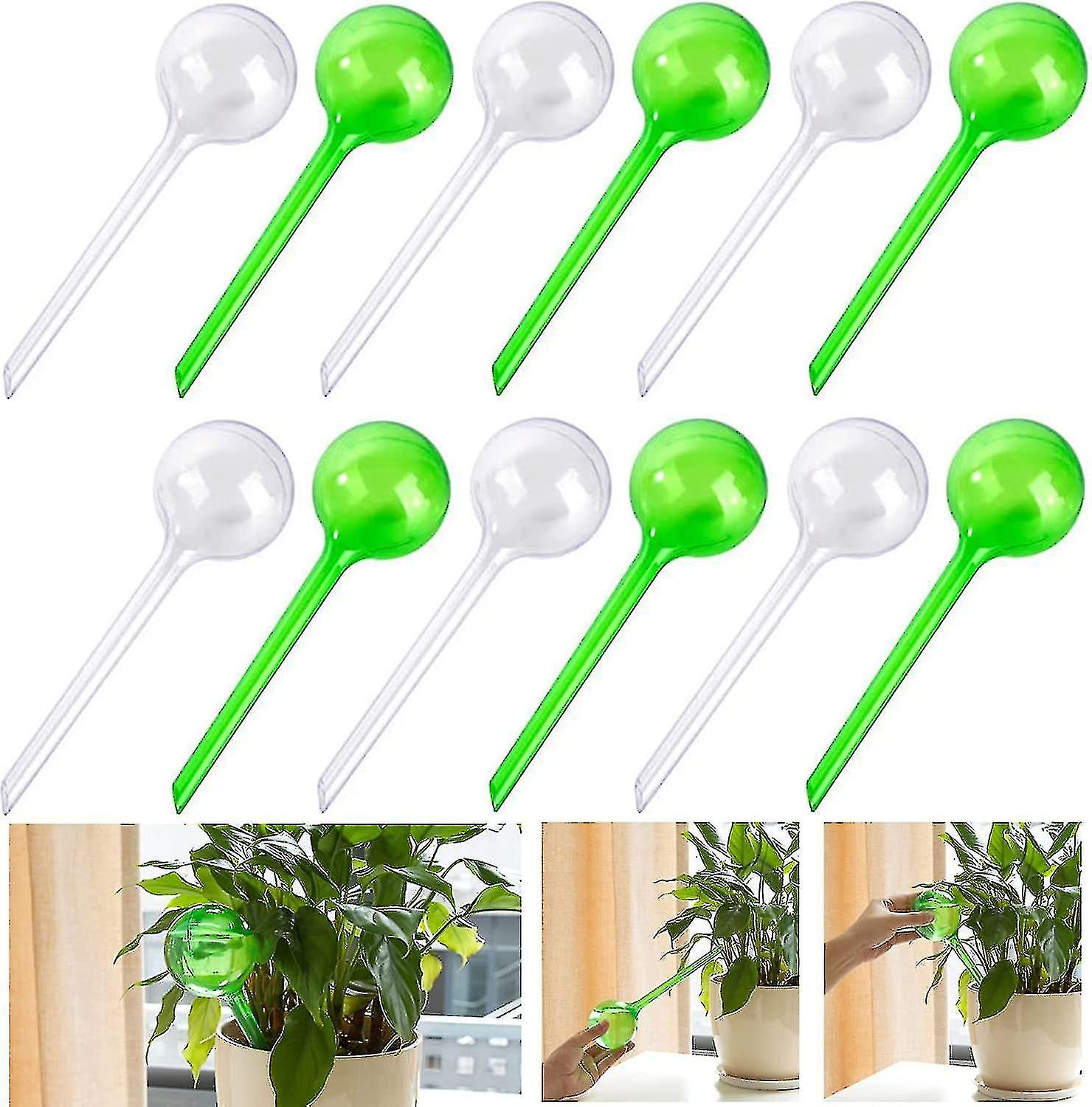 Automatisk vanning baller planter automatisk vanning utstyr planter vanning baller hagearbeid planter, bonsai, potteplanter vanning baller 12 stykker være