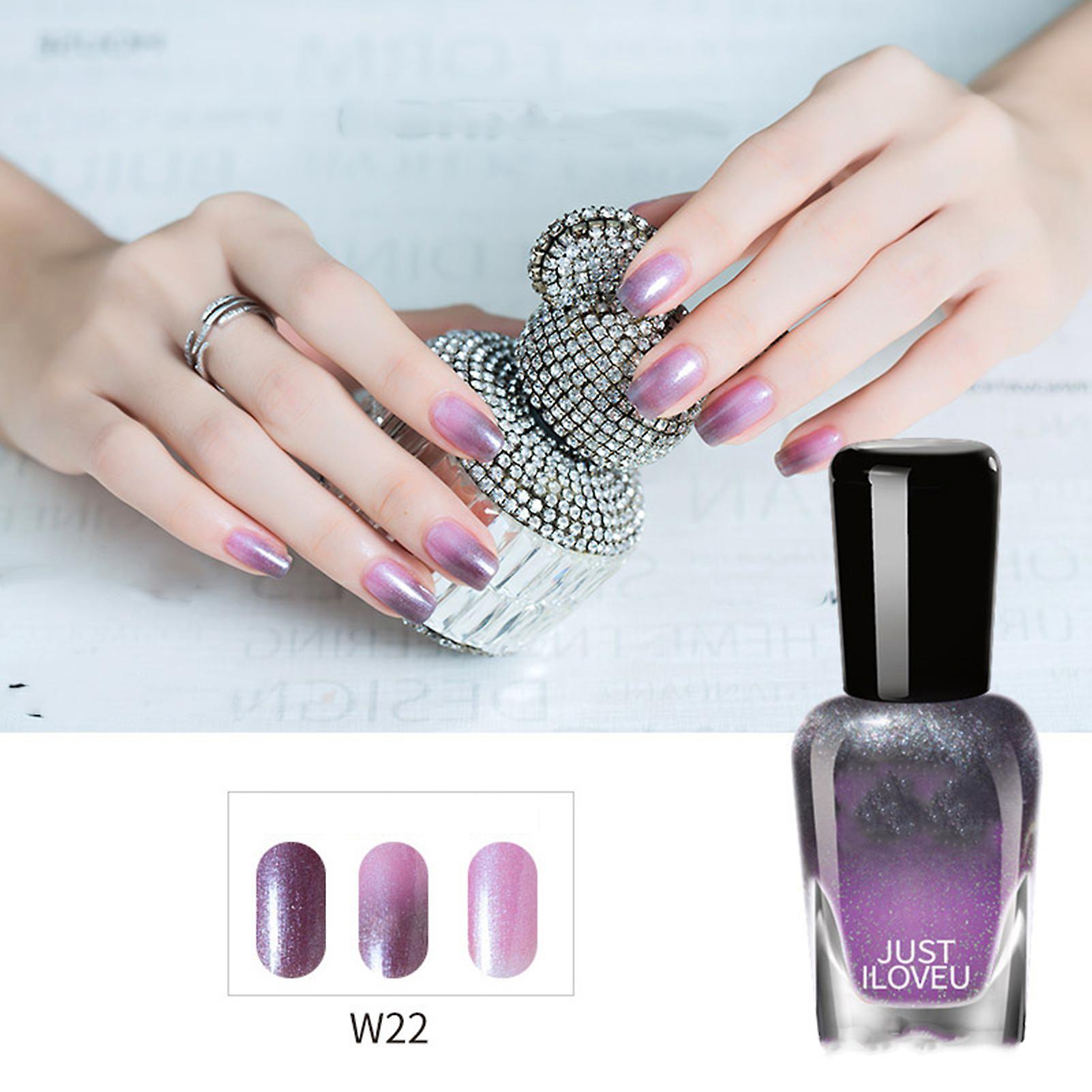 Glitter Color Changing Nail Polish Healthy Ingredients Colorful Nail Polish