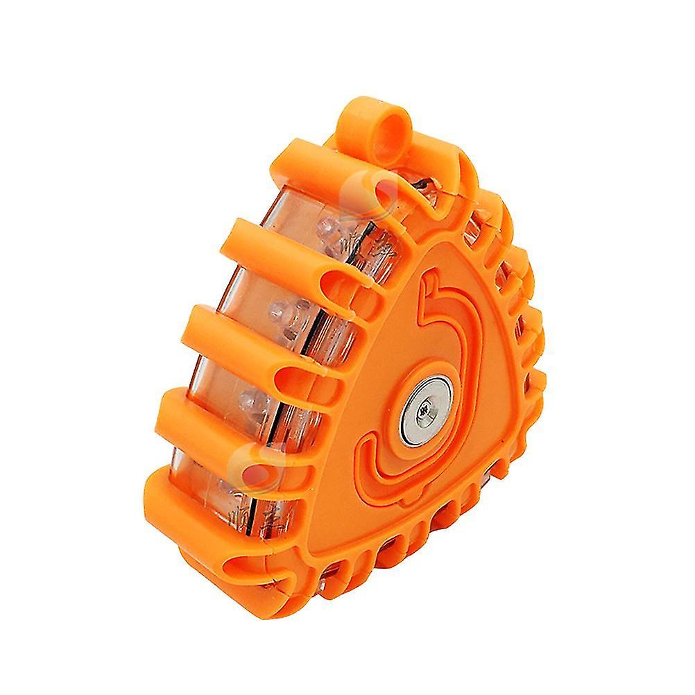 1 Pc Traffic Warning Light Safety Triangle Rotating Lane Light Strobe Light Warning Light Barricade 