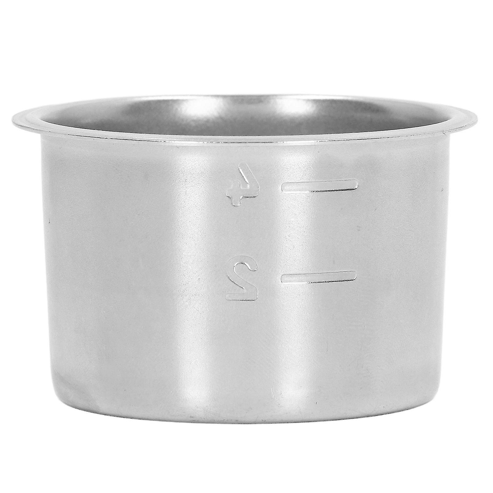 Porous Filter Basket 4 Cup Stainless Steel Coffee Portafilter Filter Bowl Coffee Machine Accessories for 51mm Handle