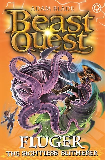 Beast Quest Fluger The Sightless Slitherer by Adam Blade Paperback Book