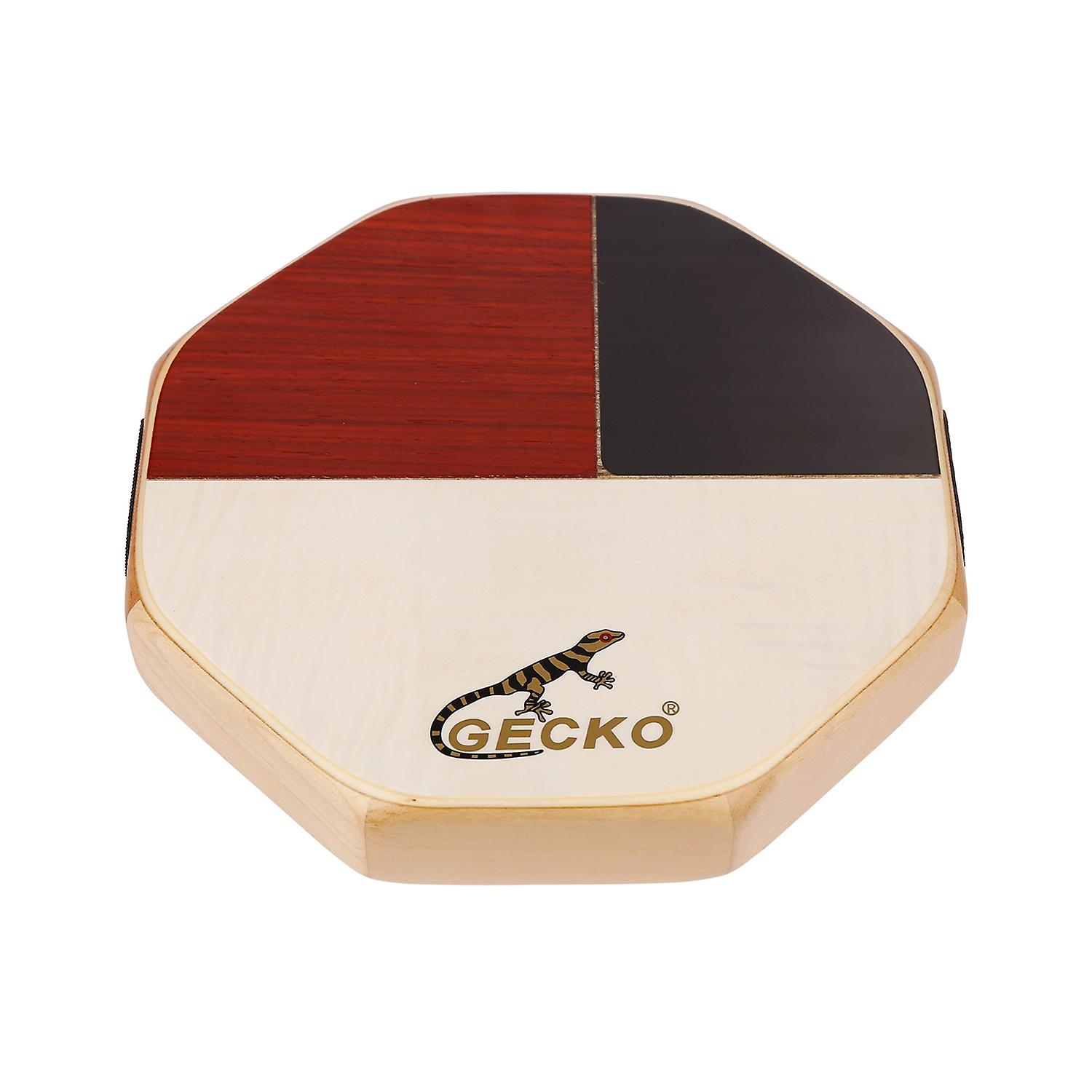 GECKO SD6 Cajon Hand Drum Cajon Drum Percussion Instrument with Carrying Bag Portable for Travel Cam