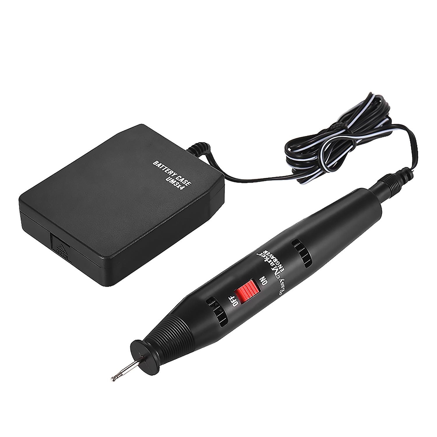Portable Precision Electric Engraving Pen Engraver DIY Carve Graver Machine Tools Battery Powered wi