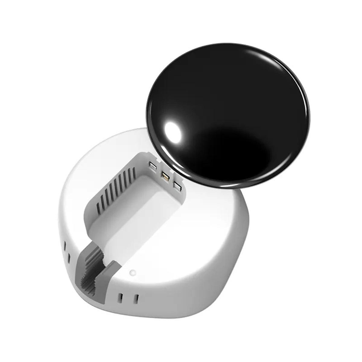 Mini Portable Toothbrush Sterilizer Rechargeable Travel UVC Toothbrush Sterilizer Box White