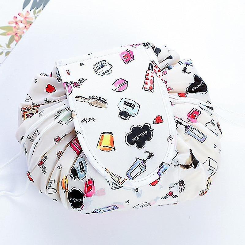 家庭用収納バッグ5フラッシュメイクアップオーガナイザー旅行アーティファクト小さな新鮮な収納バッグクリエイティブカラフルなロープメイク