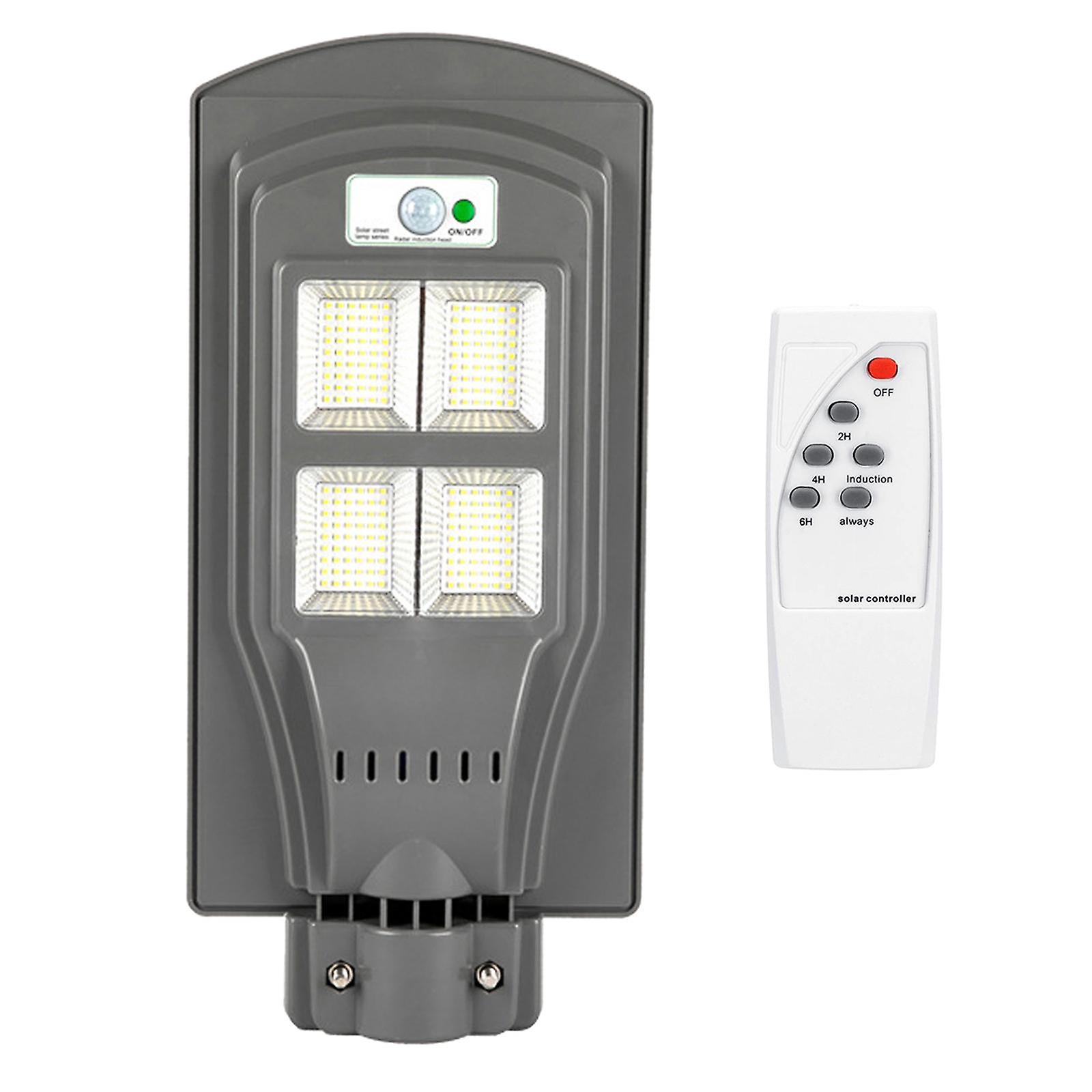 Solar Path Street Lights Outdoor Security Flood Lamp with Remote 100w
