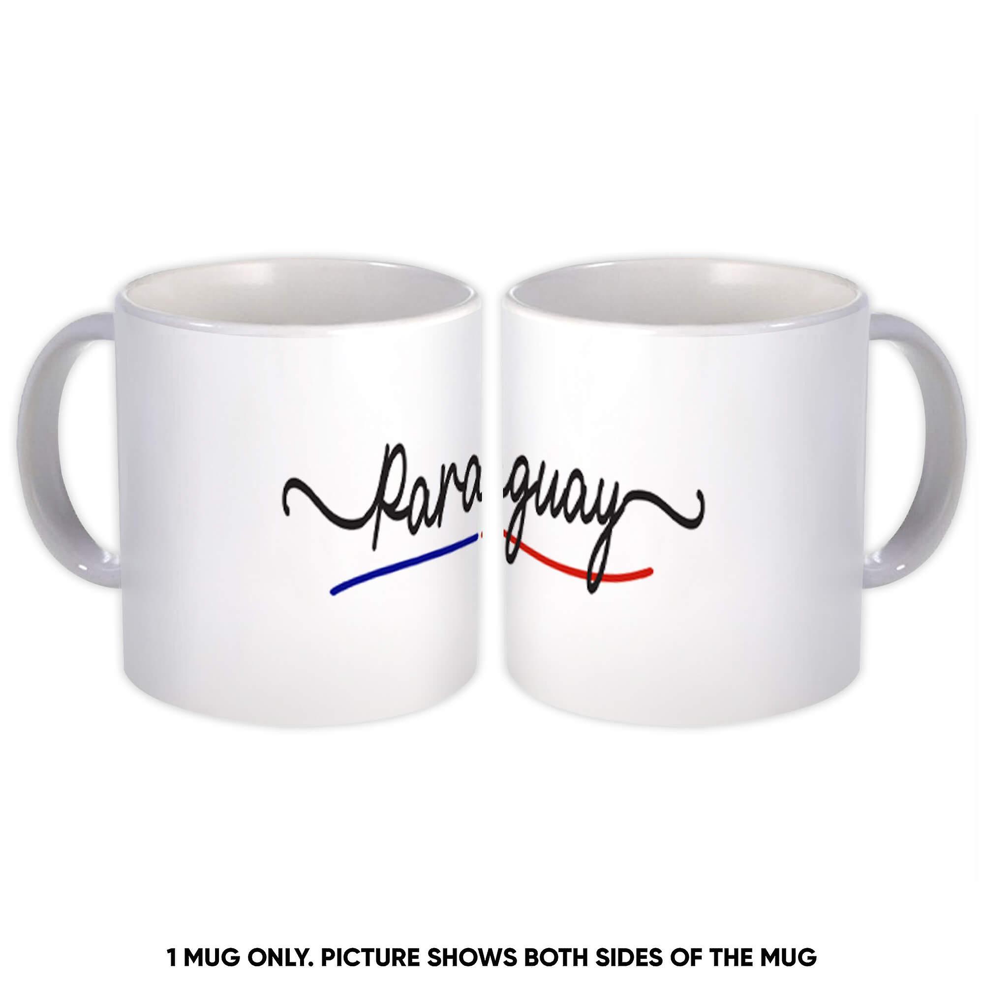 Gift Mug: Paraguay Flag Colors Paraguayan