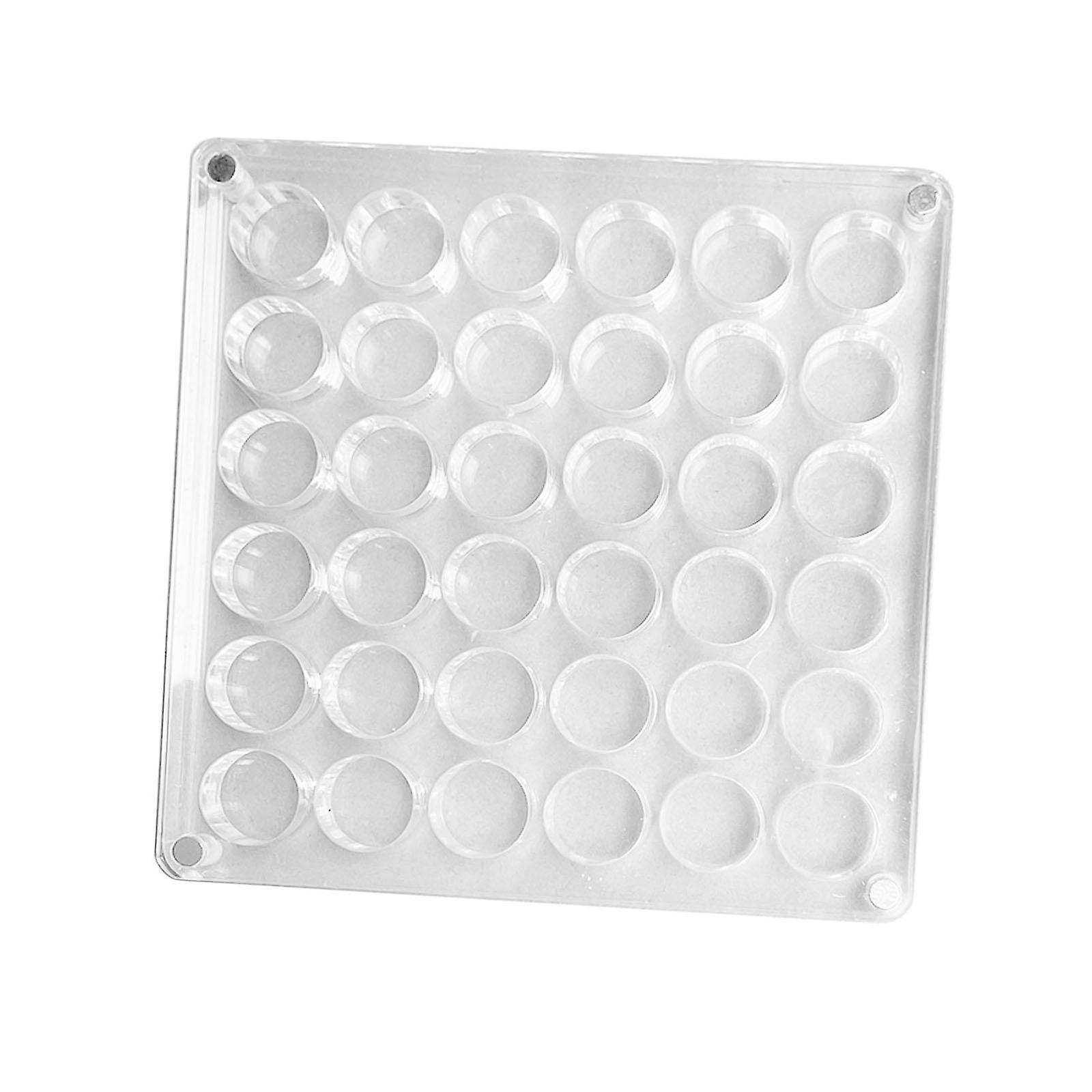 Nail Rhinestone Storage box Empty for Craft Nail Decorations Sequins 36 Grids