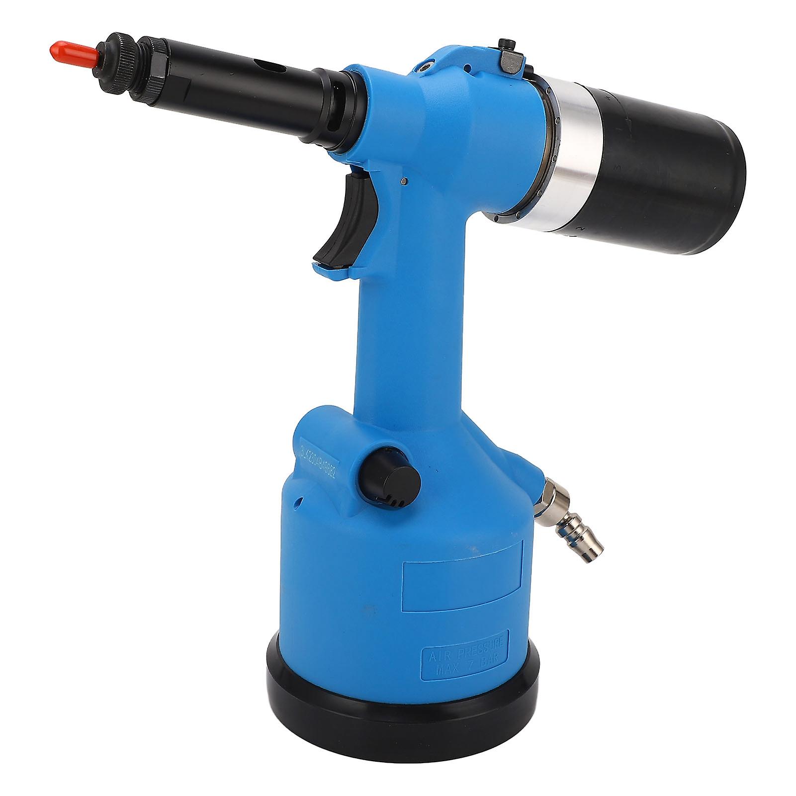 1/4 Pneumatic Rivet Nut Gun Fully Automatic Hydraulic Air Riveter Industrial Riveting Tool Kit M3‑M12 
