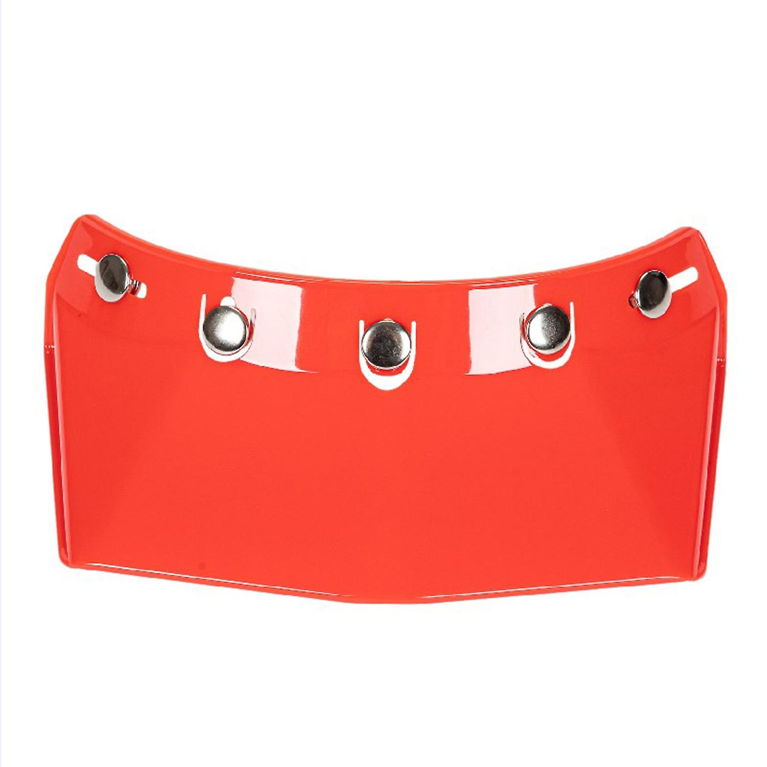 Universal 5-Snap Visor for Open Face Motorcycle Helmet Wind Flip Up Visor Shield Motorcycle Helmet C