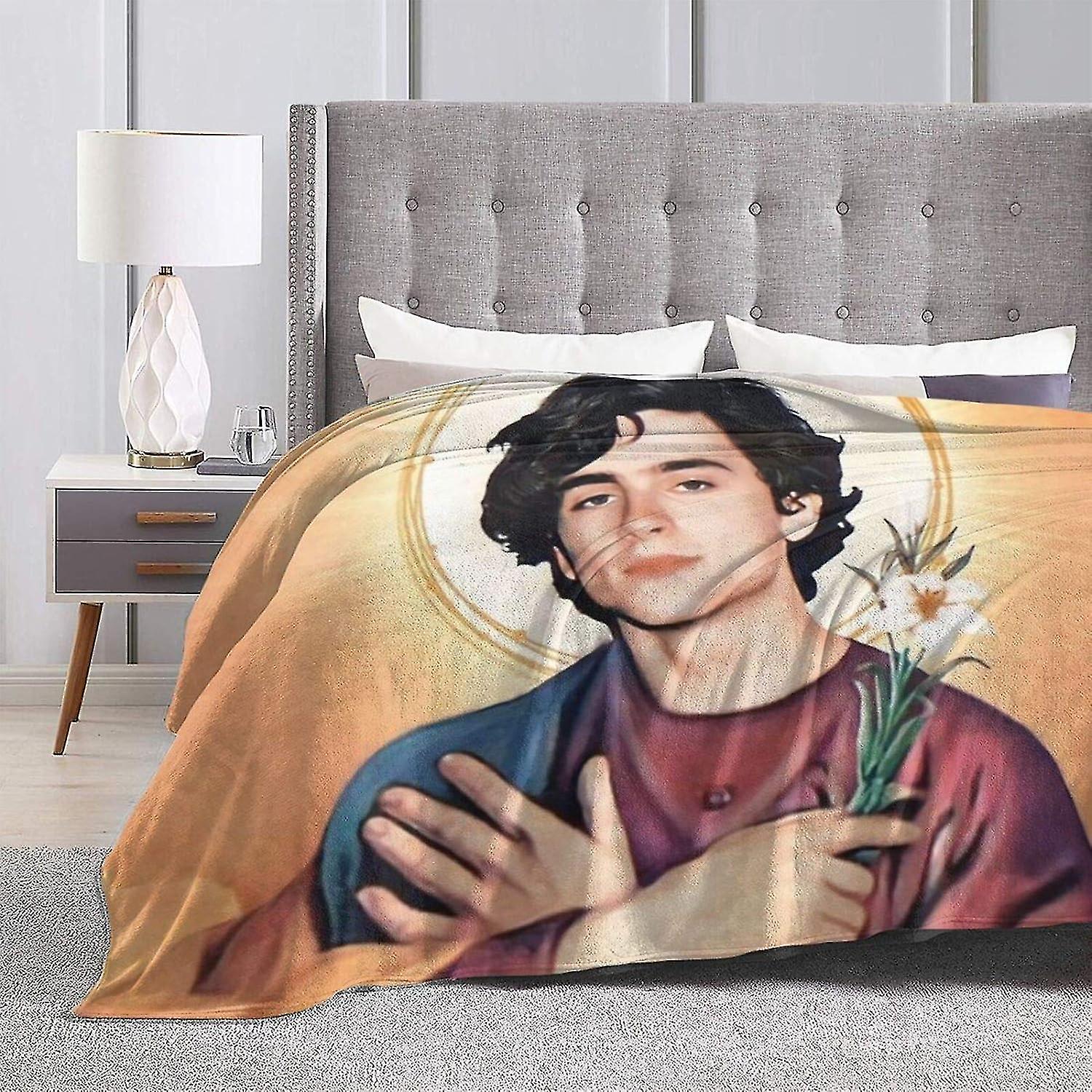 Saint Timothee Chalamet Ultra-soft Micro Fleece Blanket Couch 50" X40