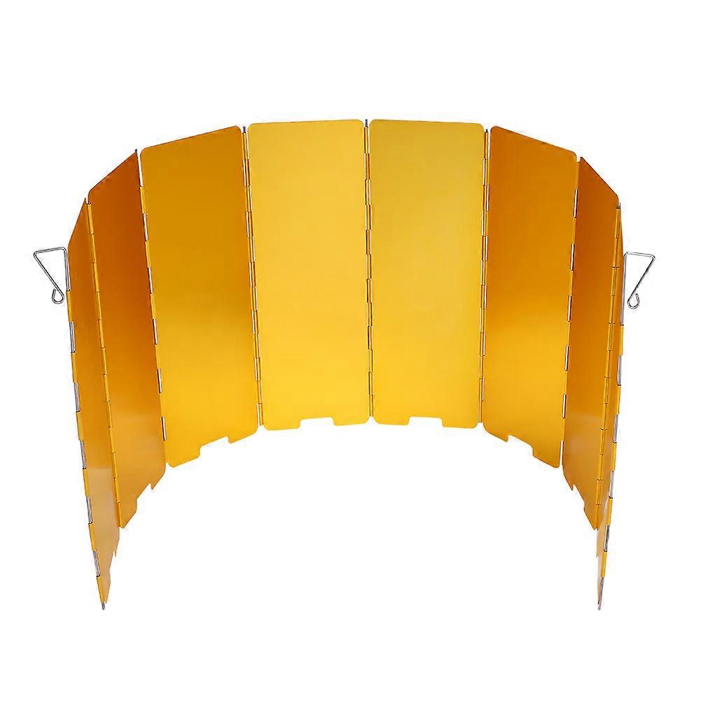 Foldable Stove Windshield, Outdoor Camping Accessory, Cooking Wind Shield