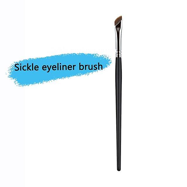 Sickle Eyeliner Brush with Knife Edge and Ultra Thin Design
