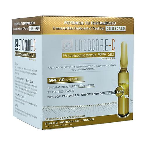 Endocare-C SPF30 + 3 gift masks 30 ampoules