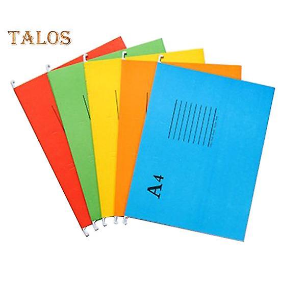 20 Pz Hanging File Folders Organizer Documenti con Schede Facile Identificazione File ClipBoard Assortiti Strumento di Organizzazione Dei Documenti A Colori