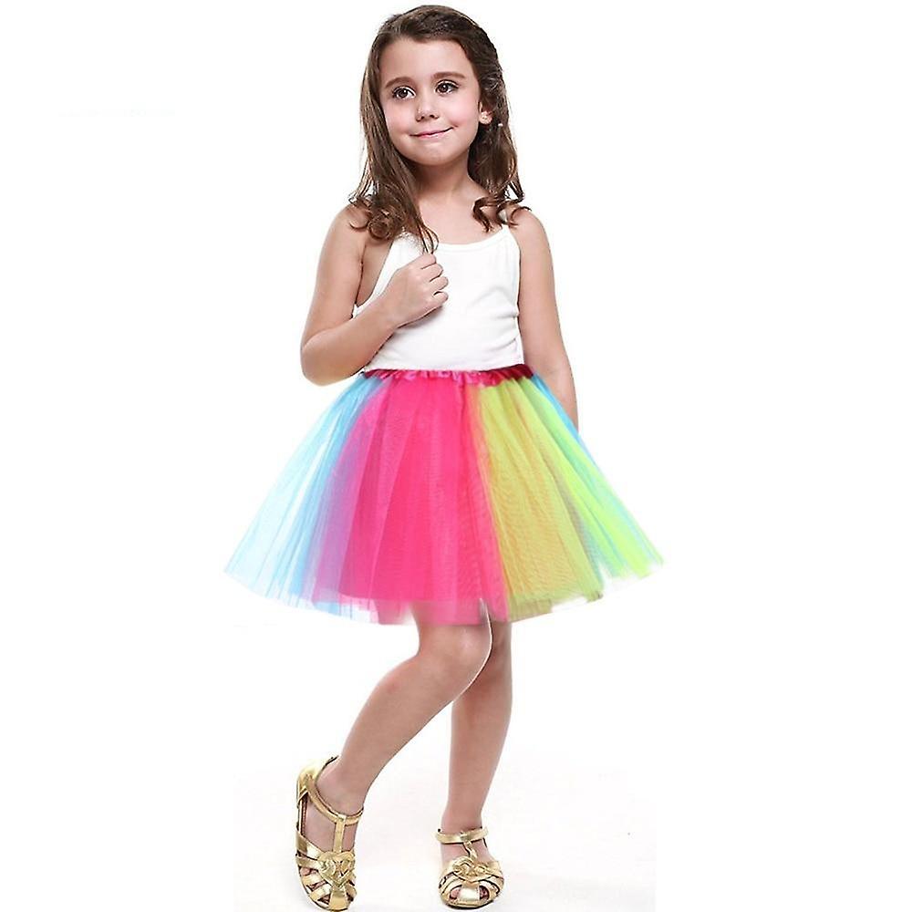 Women Elastic Ballet Dancewear Tutus Mini Tutu Skirt