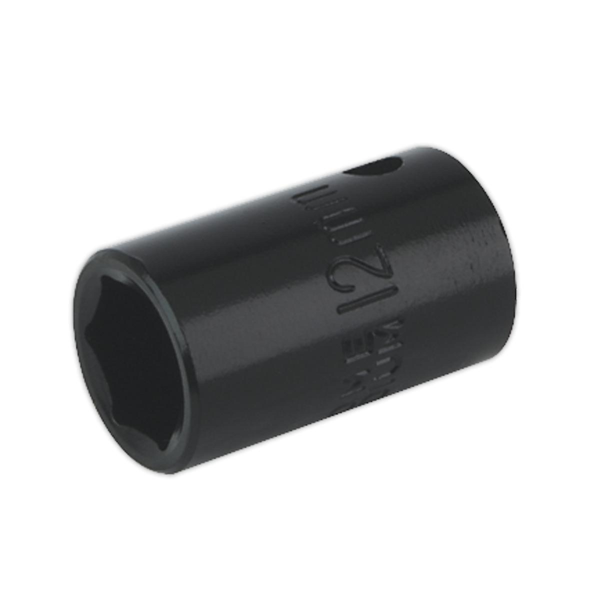 Sealey Is3812 Impact Socket 12Mm 3/8Sq Drive