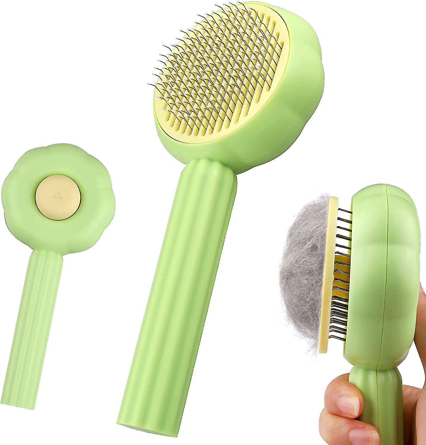 1pc Cat Brush Dog Brush, Brush, Cat Grooming Brush Dog Brushes for Grooming, Cat Hair Remover, Dog Brushes for Shedding Cat Brush (D-4-D)