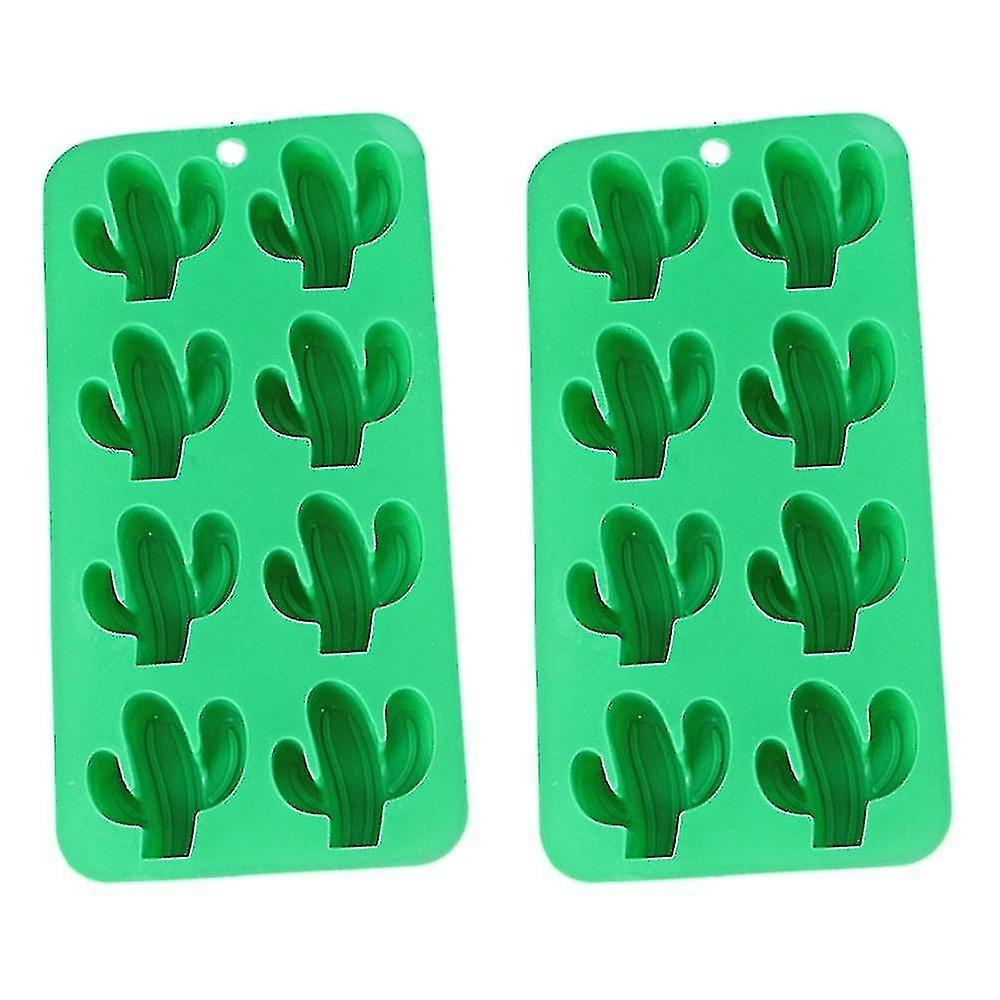 Ice Cube Tray, Cactus Silicone Mold For Chocolate, Candy, Cookies, Fondant, Fondant, Candles, Cupcak