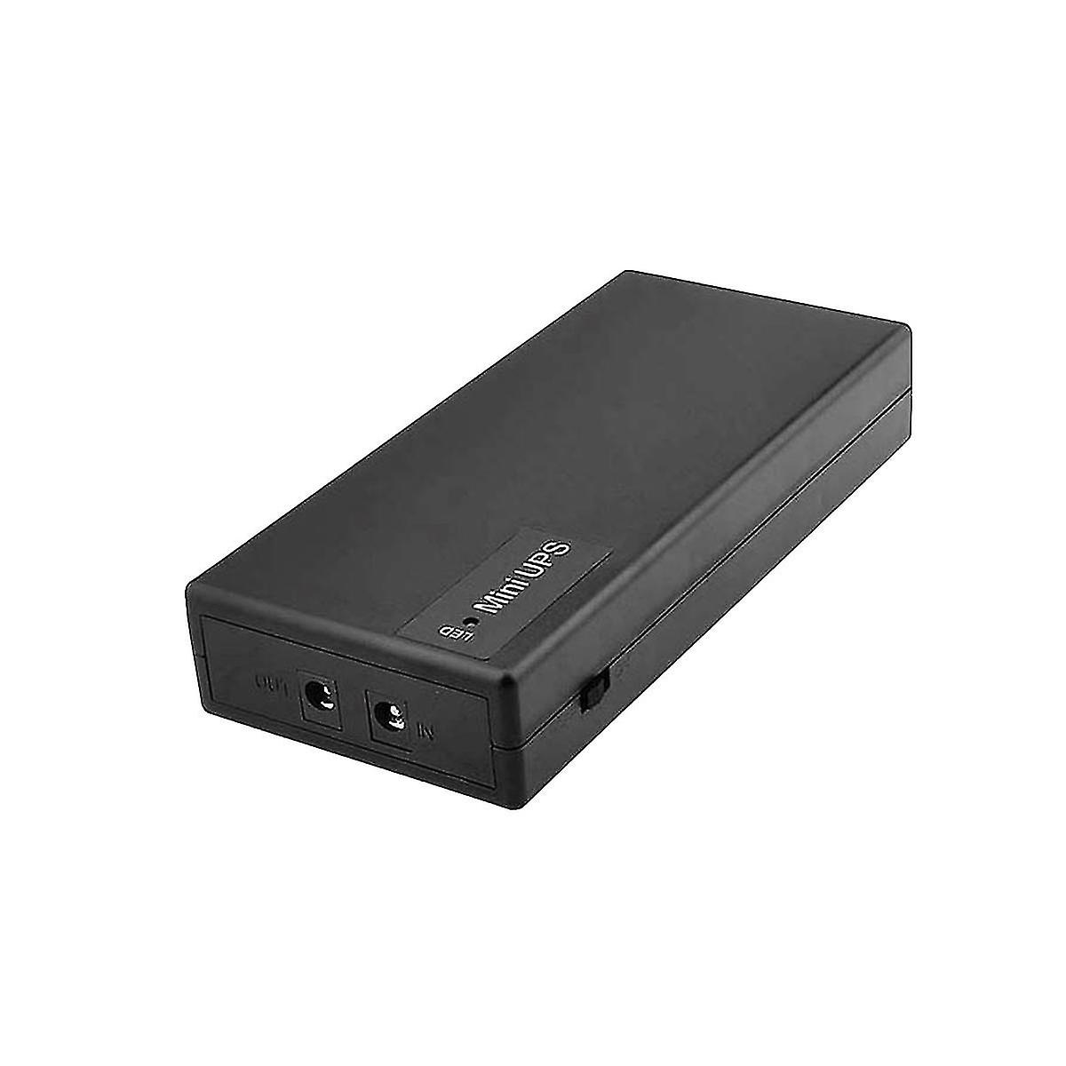 5V 2A Uninterruptible Power Supply Mini UPS 12000MAh Battery Backup for CCTV&WiFi Router Emergency