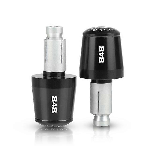 ل DUCATI 848 EVO 2007 2008 2009 2010 2011 2012 2013 848 اليد دراجة نارية CNC الألومنيوم اكسسوارات المقود قبضة ينتهي