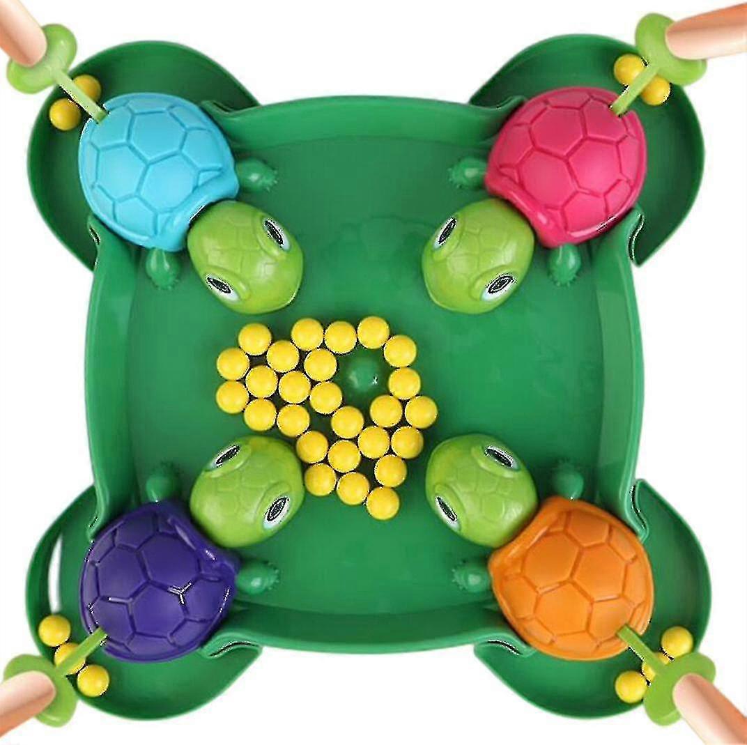 Gluttonous Turtle/hippo/frog Snatching Bean Ball Toy Board Game