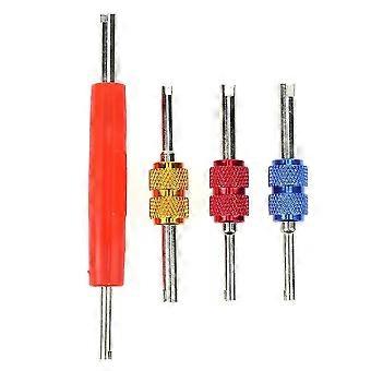 Universal Tire Valve Core Stems Removedor Parafusadeira Auto Truck Wheel Repair Instalar Remover Ferramenta Car Styling Ferramentas de Uso Duplo
