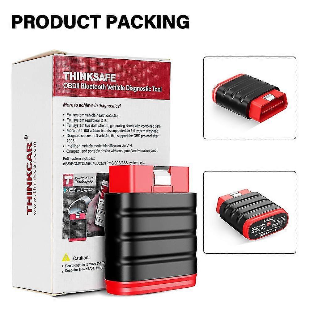 Thinkcar thinksafe Obd2 Scanner professionnel automobile complet 5 réinitialiser Obd 2 Lecteur de code Diagno