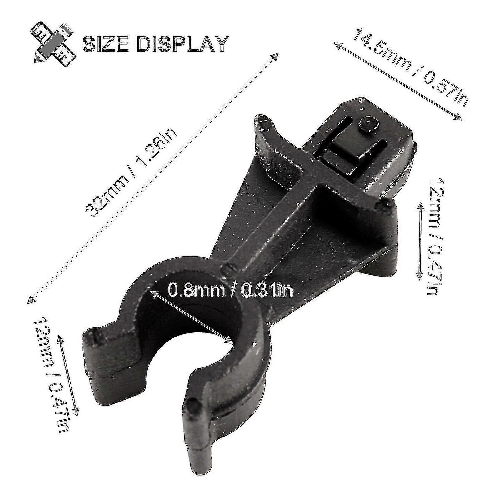 بلاك ريتينر لنيسان قاشقاي دواليس J10 نافارا D40 باثفايندر R51 غطاء محرك السيارة دعم برود قضيب المشبك كليب حامل 65722eb300
