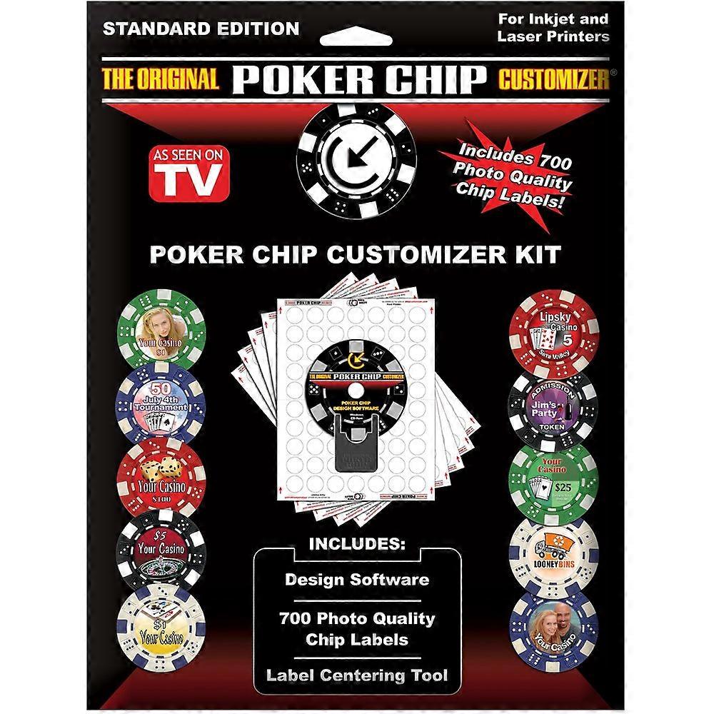 The Original Poker Chip Customizer -  - PAL - New & Sealed