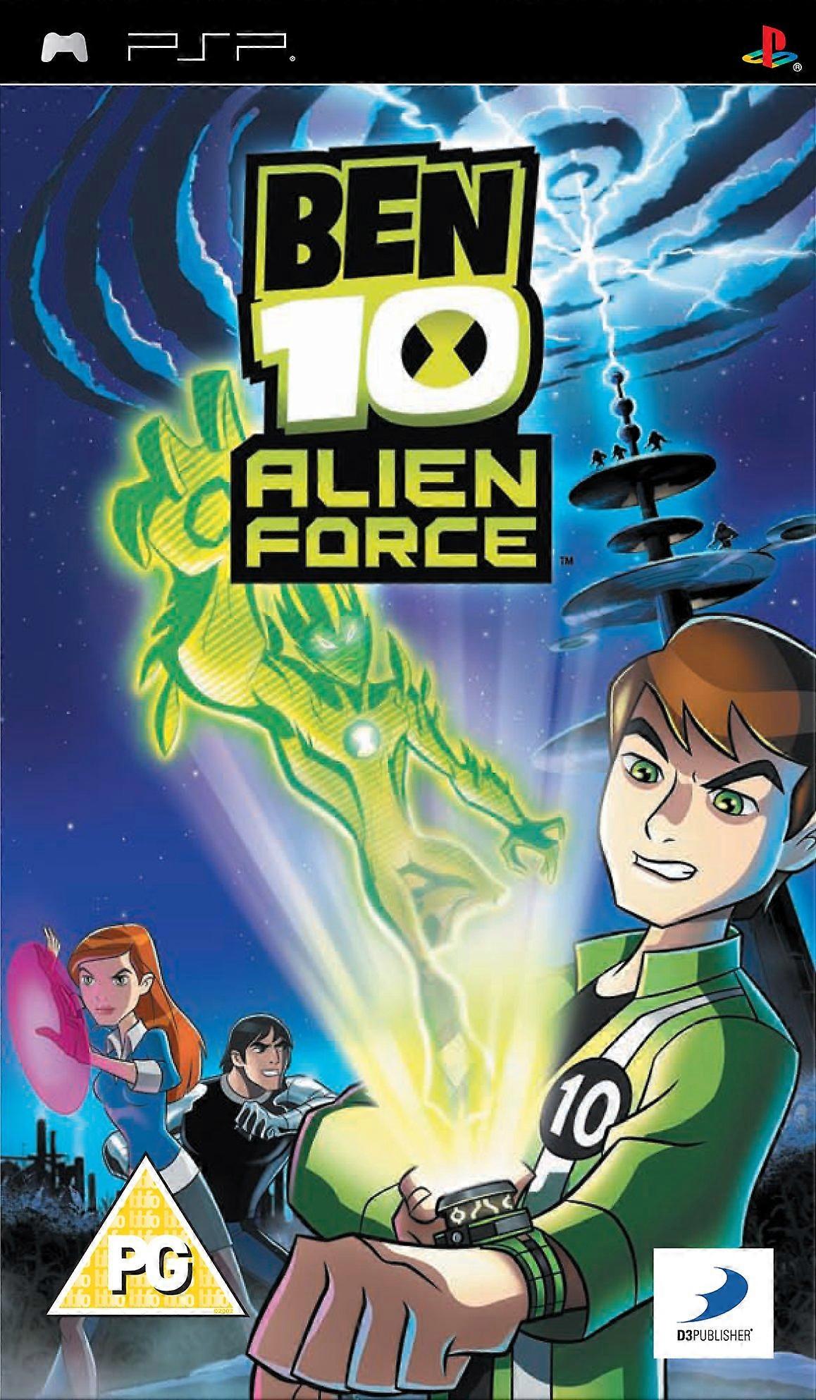 Ben 10 Alien Force (PSP) - PAL - New & Sealed