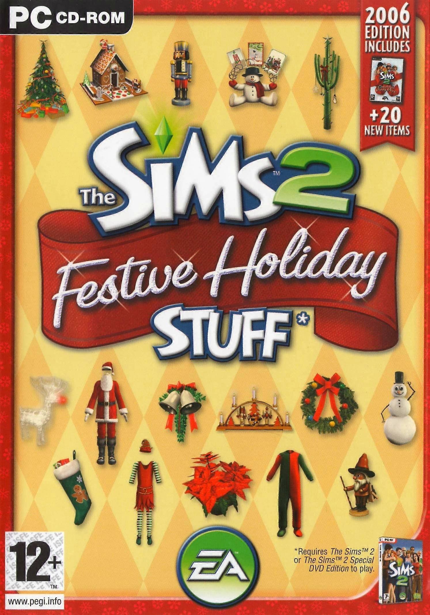 The Sims 2 Festive Holiday Stuff (PC CD) - New & Sealed
