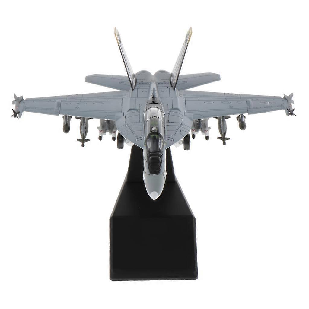 1: 100 Scale Model Toy F / A 18 Strike Fighter Die-cast Metal Airplane