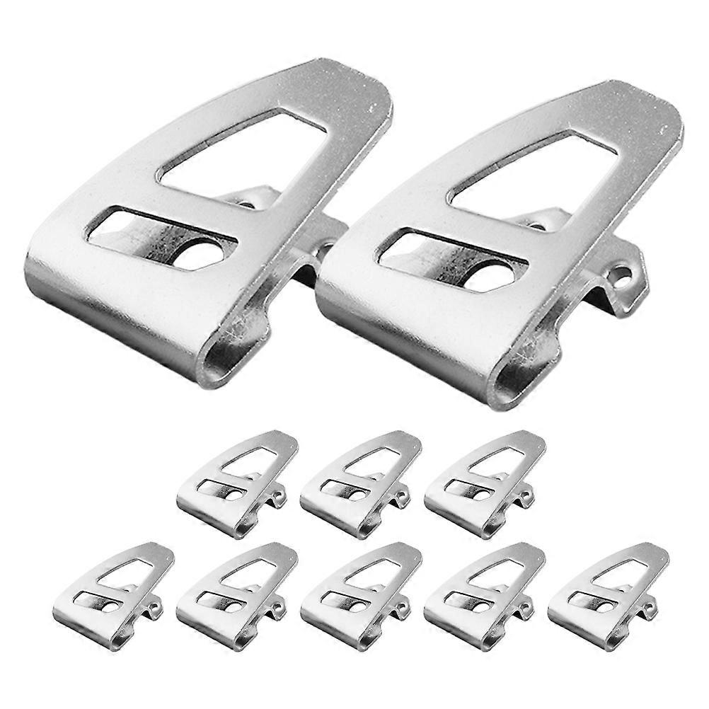 10pcs Drill Belt Clip Hammer Drill Tool Hooks Drill Tool Clips Hook for Impact Driver