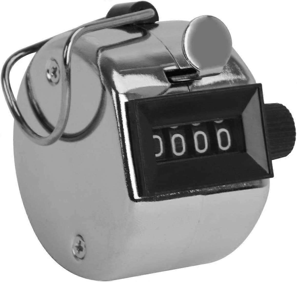 Manueller Zähler Clicker 4-stelliges Zählgerät Scorer Mechanischer Zähler