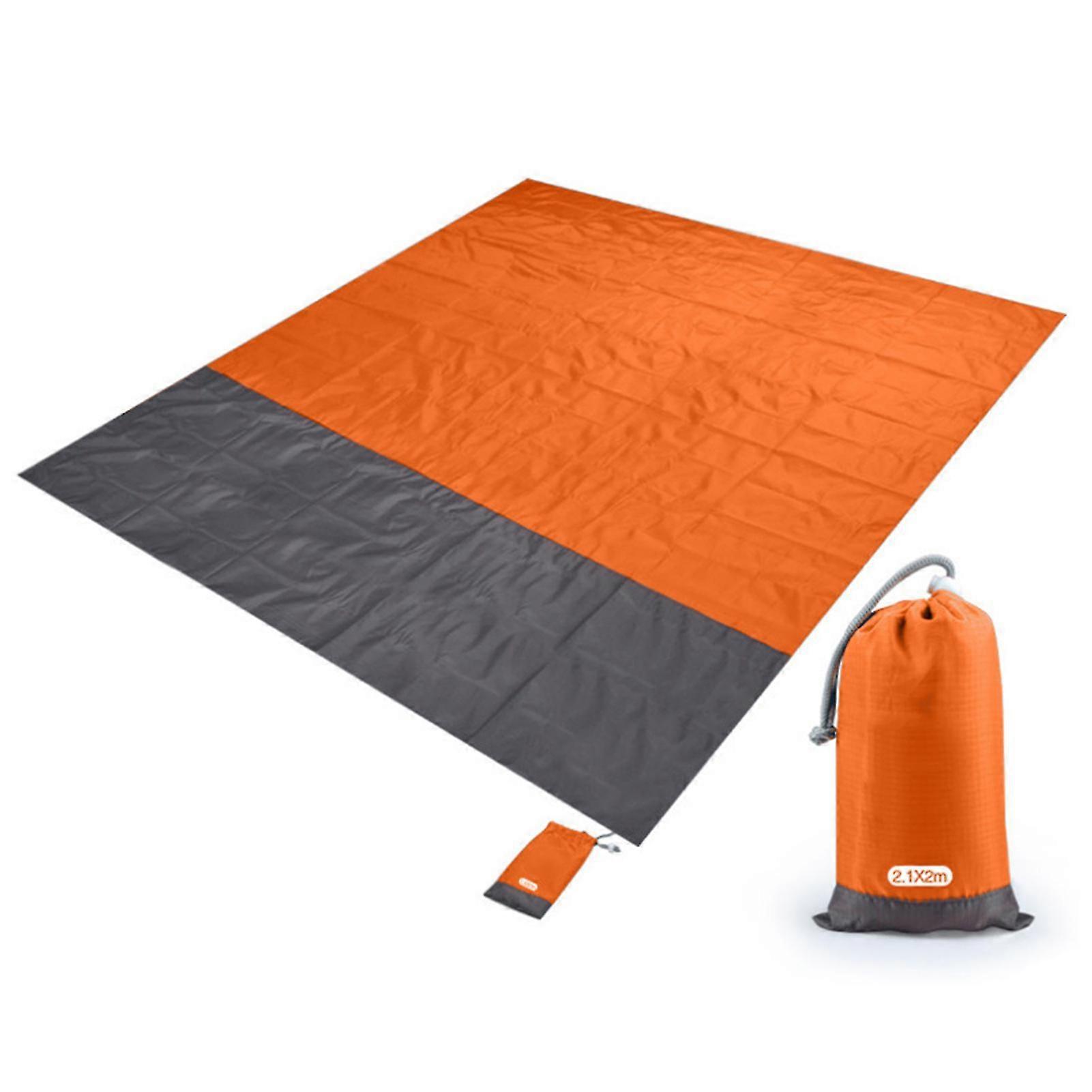 Letvægts Sand Free Beach Mat Vandtæt foldbar måtte til camping udendørs aktivitet