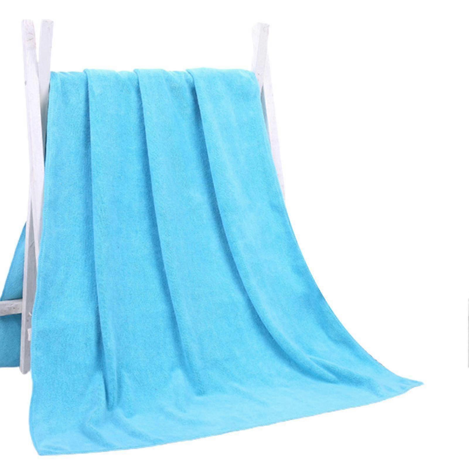Microfiber Bath Towel Highly Absorbent Quick Drying Super Soft Pure Color No Lint Large Bath Towel Free Shipping