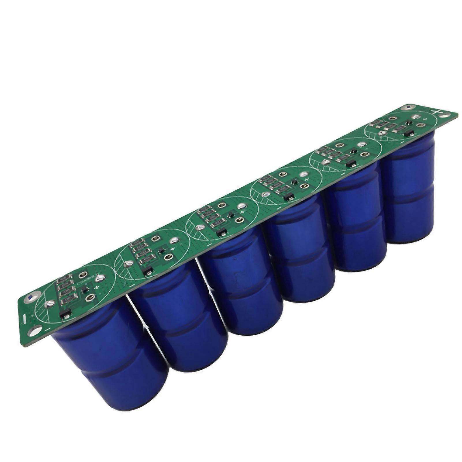1 Set Super Farad Capacitor 16V 83F Series Capacitor Module with Low ESR for Electronic Devices