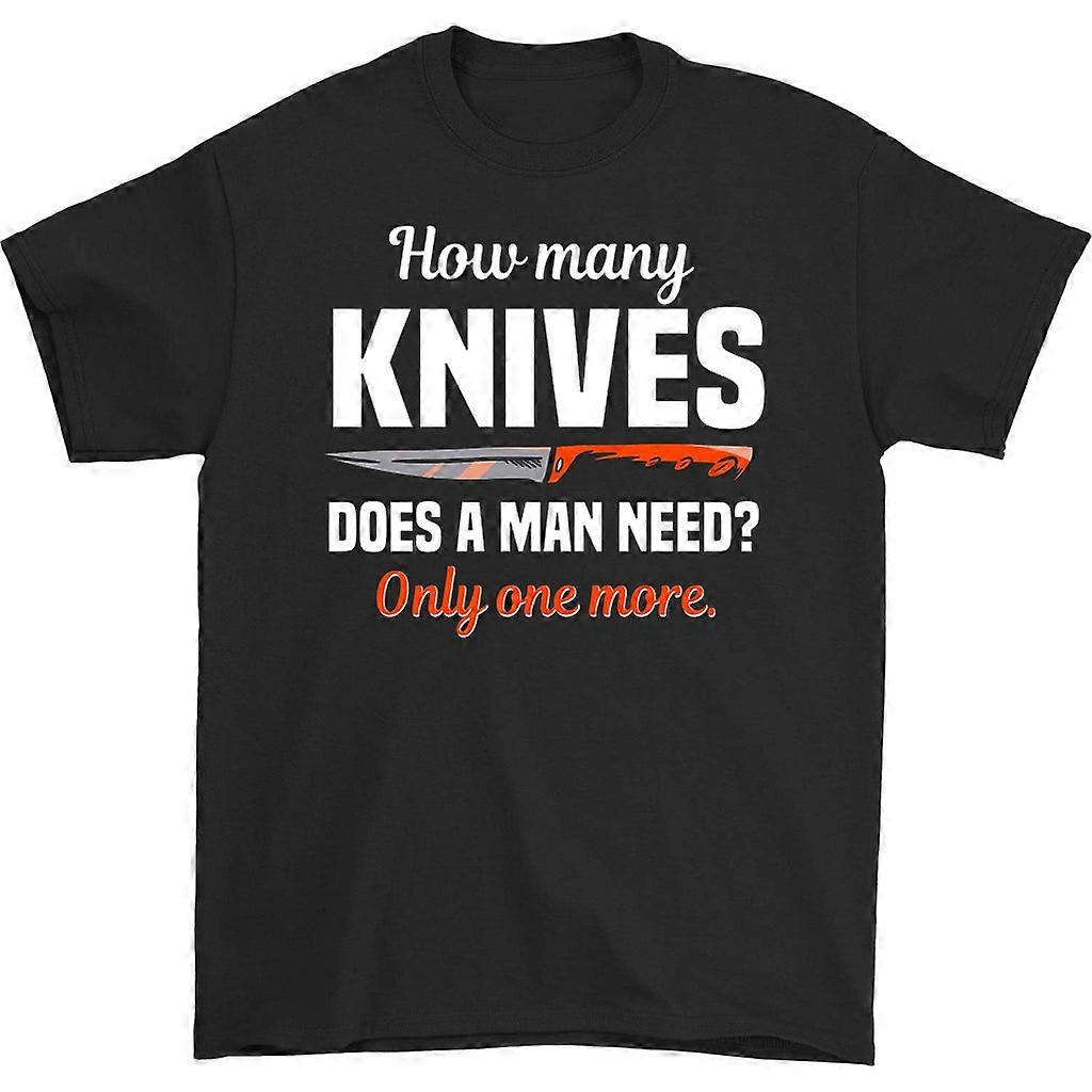 How Many Knives Does A Man Need Only One More T-shirt
