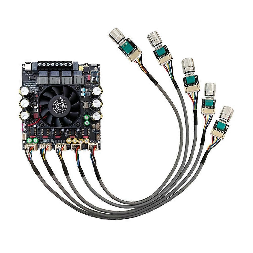 -APTX2 TPA3223 2.1 Channel Sound Power Amplifier Board 200W+200W+400W Bluetooth Subwoofer Audio Amp