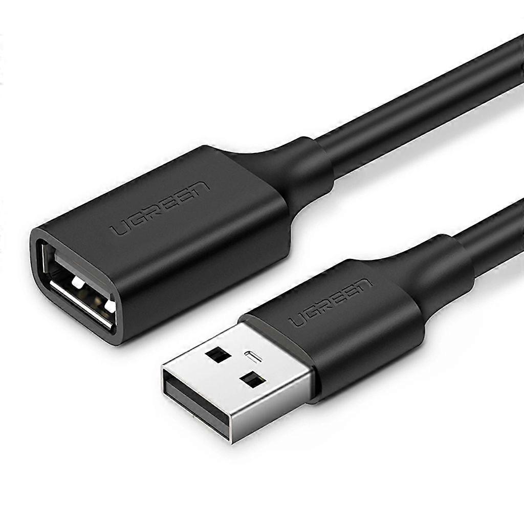 Cable de extensión Ugreen USB-A 2.0, 5 m - Negro
