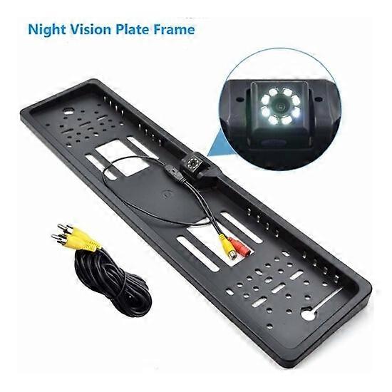 170 Car Rear View Reversing HD Camera Back Up Parking Plate IR LED