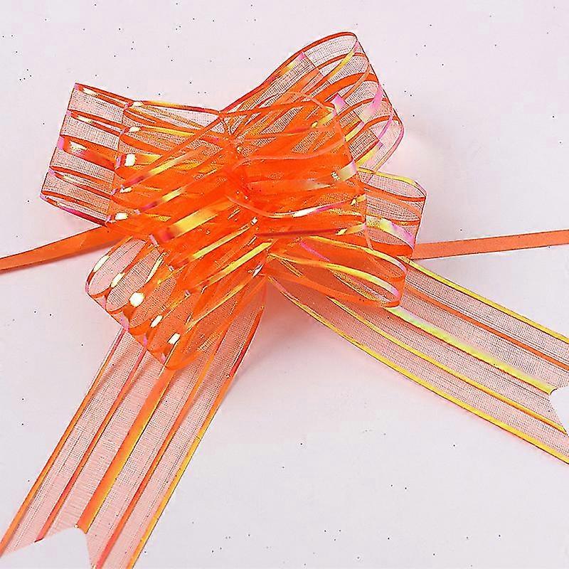 Papillon Arc 75cm Long 100 Pièces de 12 Couleurs Nœud Mixte Noël Nœud Ruban Brossé Arc Coffret Cadeau Emballage Ruban