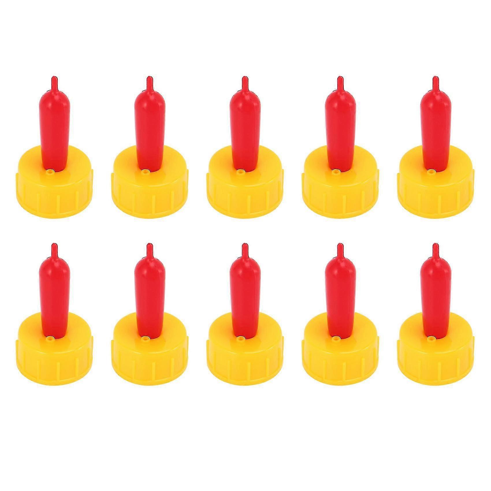 10pcs Boisson au lait Mamelon Sucette en silicone pour tétine Nourrir Agneau Mouton Pup Chien Poulain Veau Easy Screw On