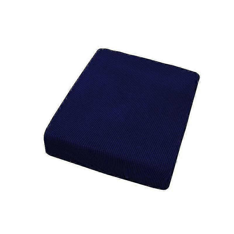 1 Seatr Stretchy Sofa Seat Cushion Cover Couch Slipcovers Protector(dark Blue)