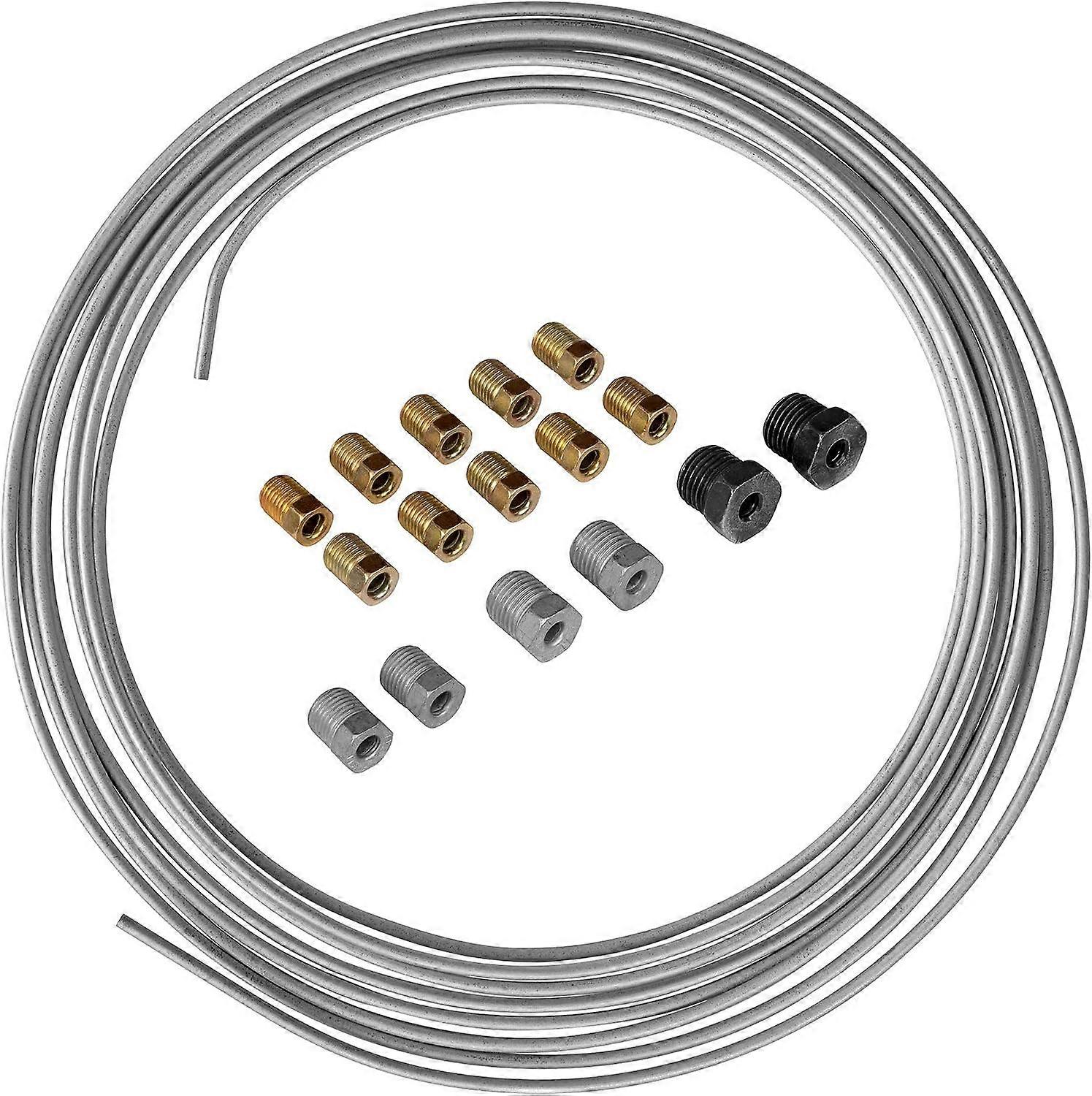 Brake Line Kit - 3/16" x 25ft Replacement Set