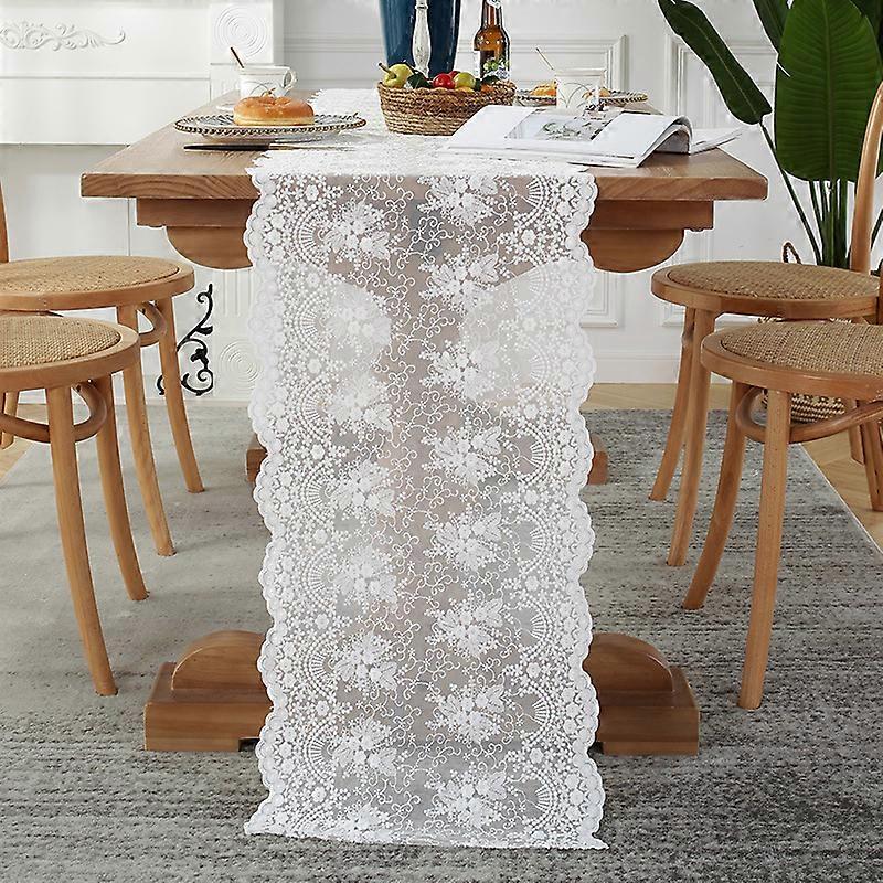 15.7x  Inch Rustic Lace Table Runner
